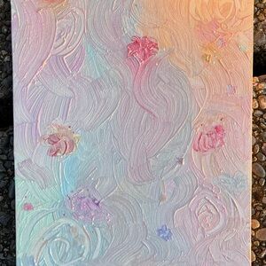 “The flower garden’s echoes” Original art by Bianca M. Collection 2 of 4